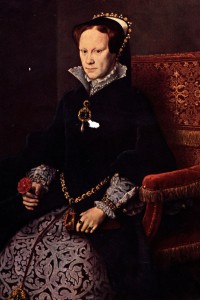 María Tudor con la perla La Peregrina