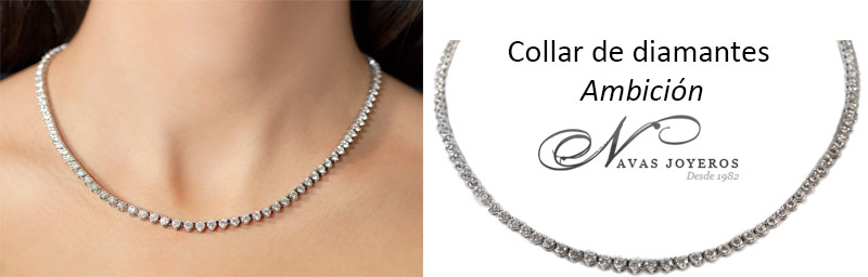 collar de diamantes