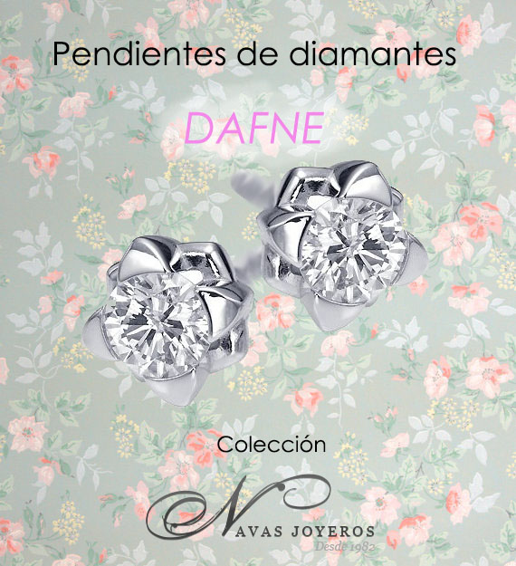 pendientes de diamantes