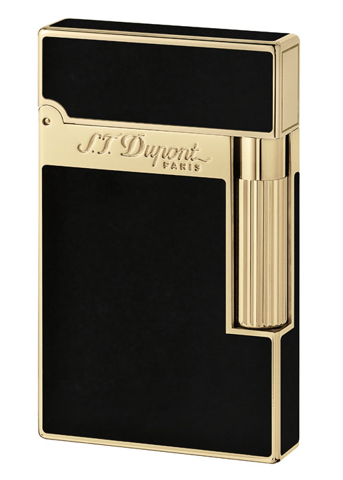 mechero black and gold