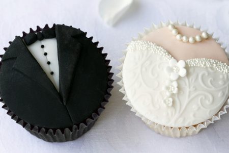 Wedding cupcakes