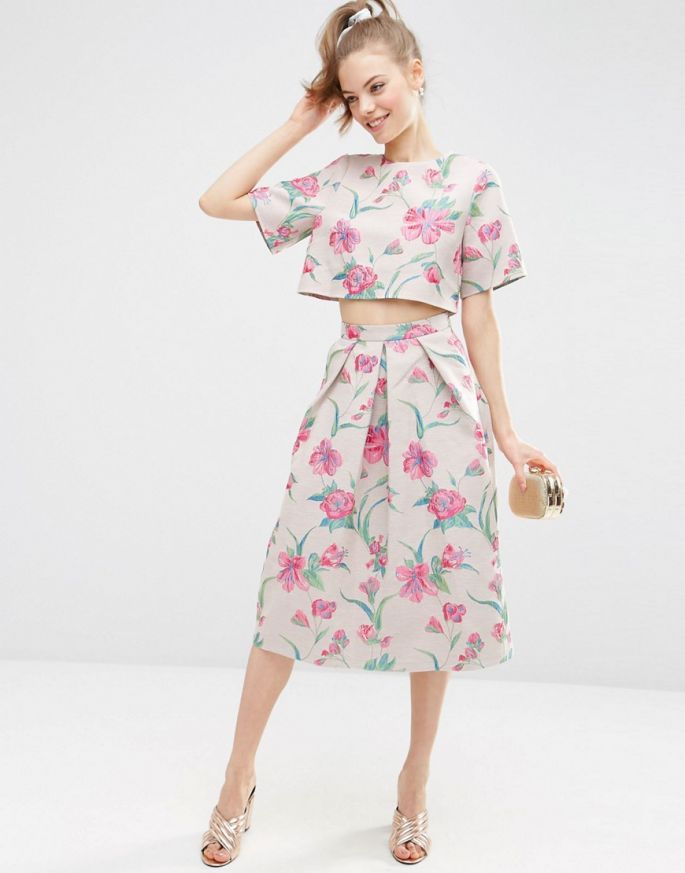 falda midi