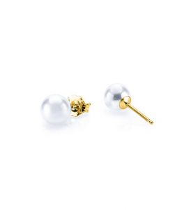 DORMILONA, Pendientes de perlas grandes