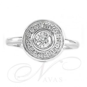 sortijas con diamantes