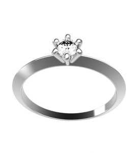 solitario de diamantes