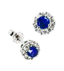 pendientes de zafiro