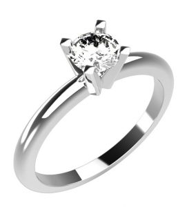 solitario de diamantes