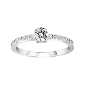 Anillo de diamantes GADEA