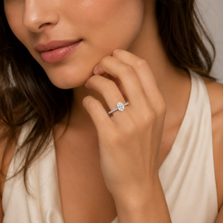Anillo de diamantes Leticia modelo