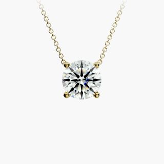 Colgante de diamantes Estela oro amarillo