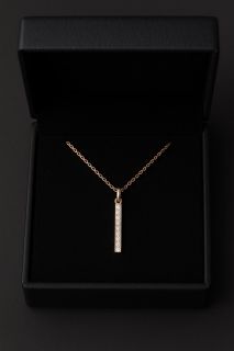 Colgante de diamantes Trinity oro rosa estuche