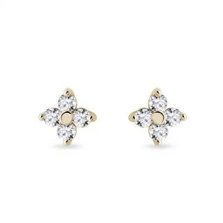 Pendientes de diamantes Nantes oro 18 quilates