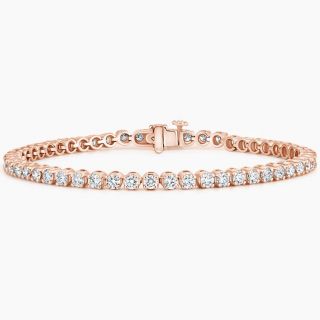 Pulsera de diamantes y oro rosa Denver
