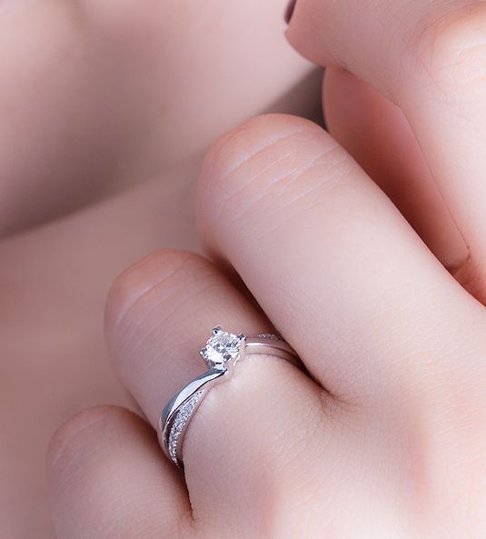 solitario de diamantes modelo