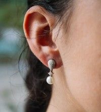 Pendientes de diamantes BALTICO