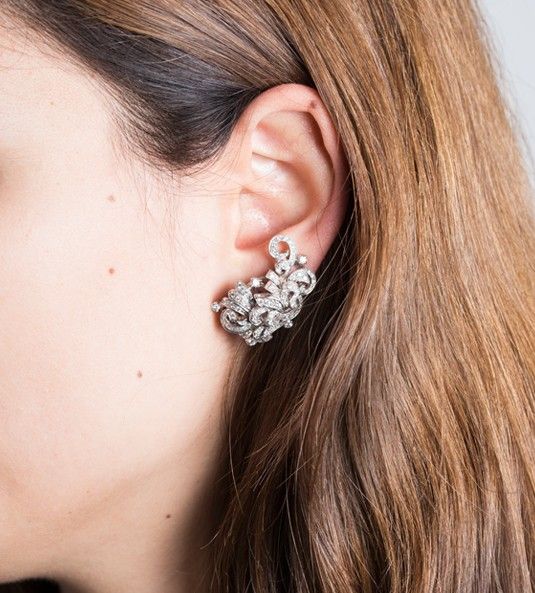 Pendientes de diamantes BORDEAUX