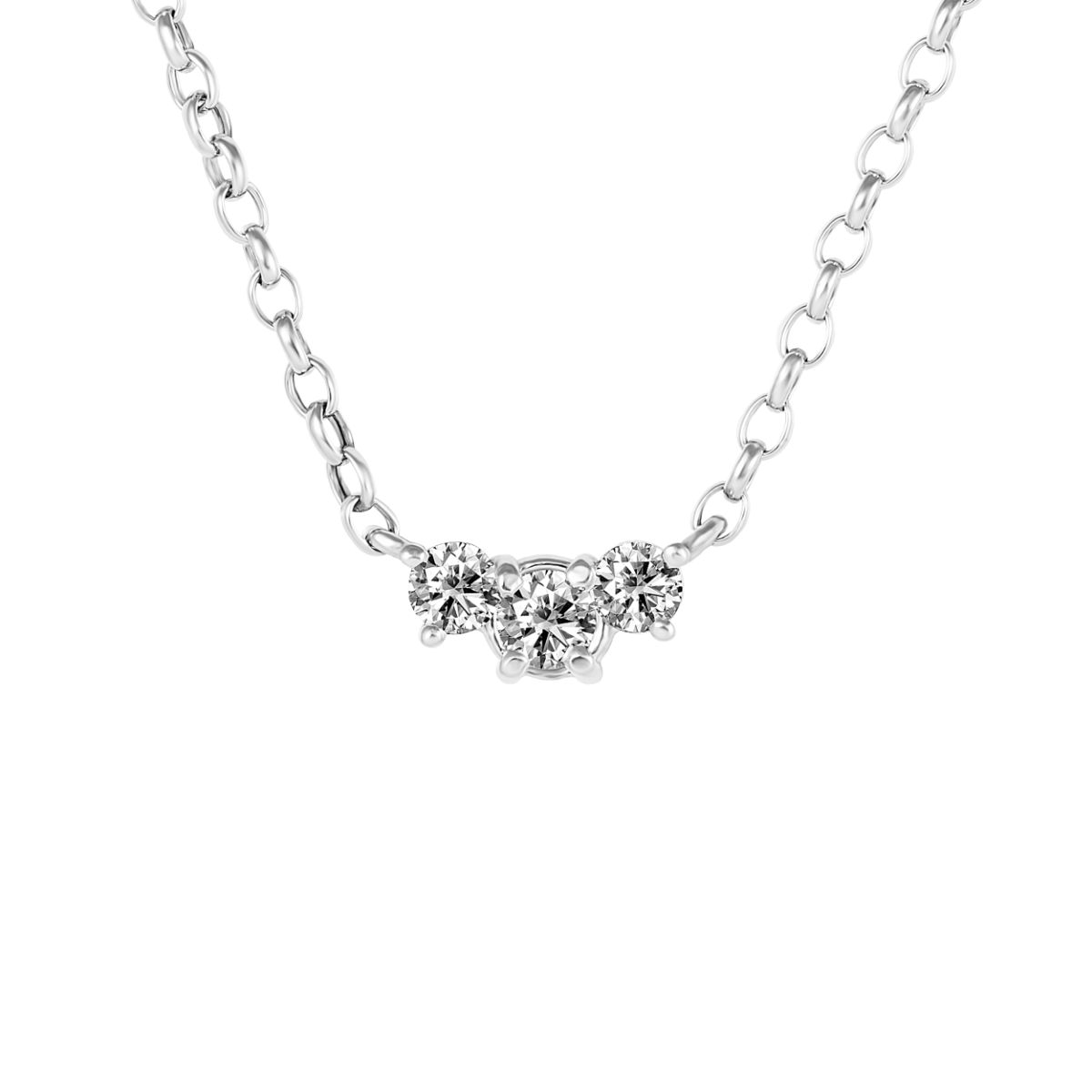 Colgante de diamantes TRILOGY