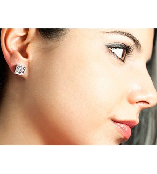 Brincos de diamantes PRISCILA