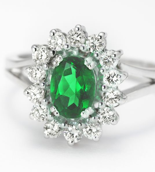 ANILLO DE ESMERALDA