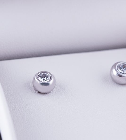 Pèndientes de diamante estuche