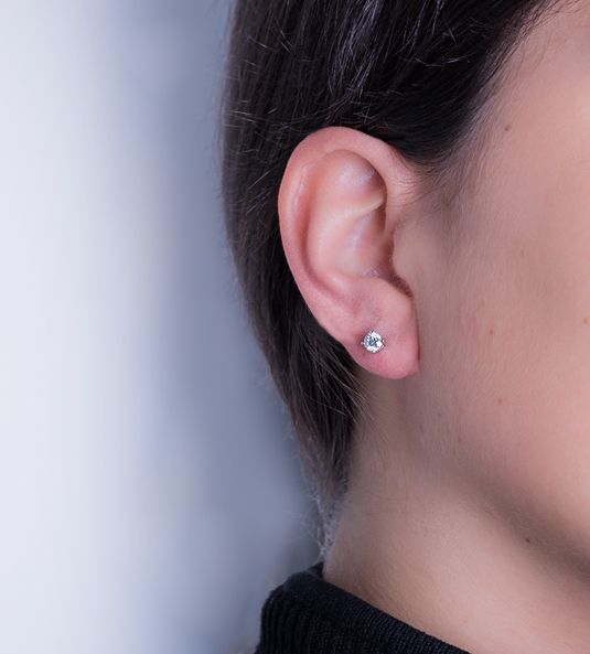 PENDIENTES DE DIAMANTES