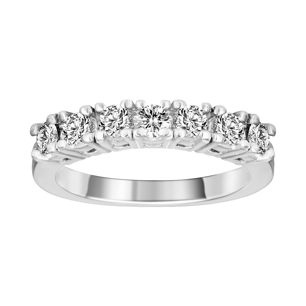 Anel de diamantes ouro branco