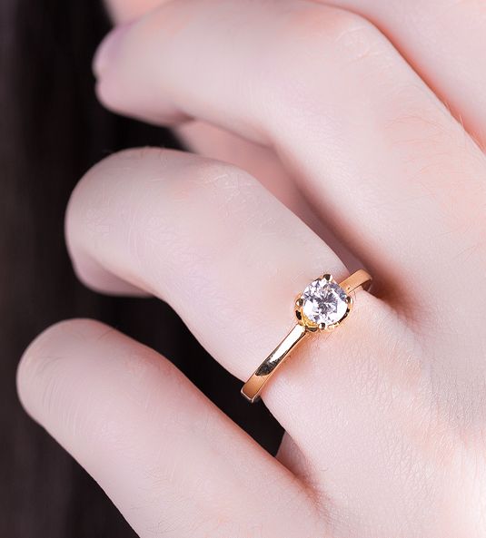 solitario de diamantes modelo