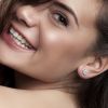 Pendientes de diamantes flor