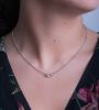 Colgante de diamante en modelo