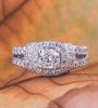 Anillo de diamantes creatividad