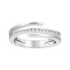 Anel de diamantes ouro branco