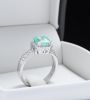 anillo de esmeralda estuche
