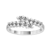 Anel de diamantes ouro branco