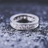 anillo de diamantes sin fin