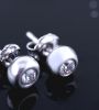 Pendientes de diamante de creatividad