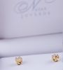 Pendientes de diamante en estuche