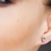 PENDIENTES DE DIAMANTES