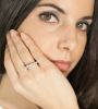 alianza de diamantes modelo