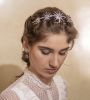 tiara de plata para una boda