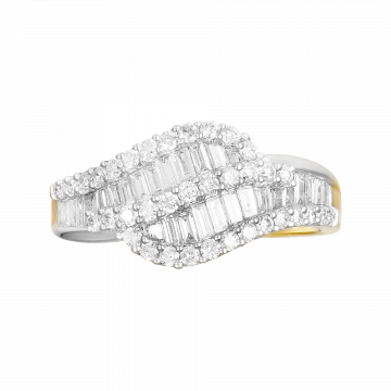 Anillo de diamantes DELIA