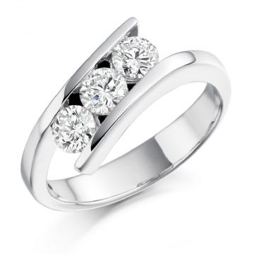 Anillo de diamantes Kalei