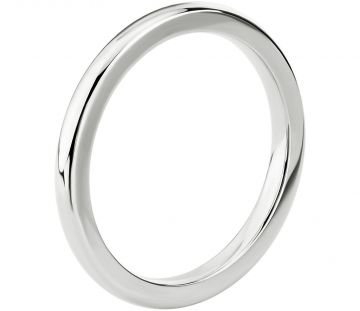 Alianza de boda ALMENDRADA 2.5 mm