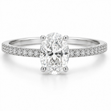 Anillo de diamantes Leticia