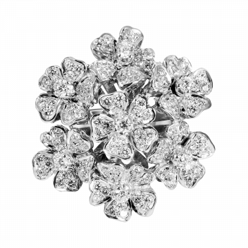 Anillo de diamantes FLOR