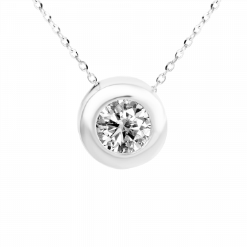 Colgante de diamantes BISEL