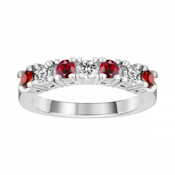 Anel de rubi e diamantes BOGOTÁ