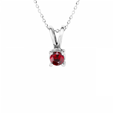 Colgante de rubí RED