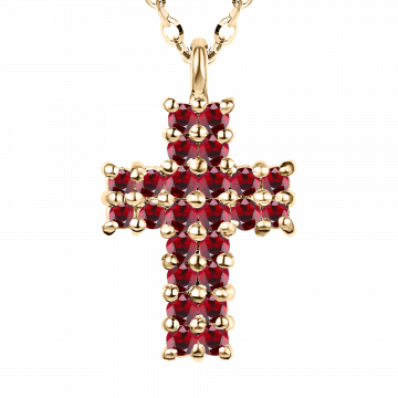 Cruz de rubi JUDITH