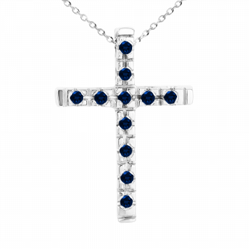 Cruz de zafiro DELIRIO