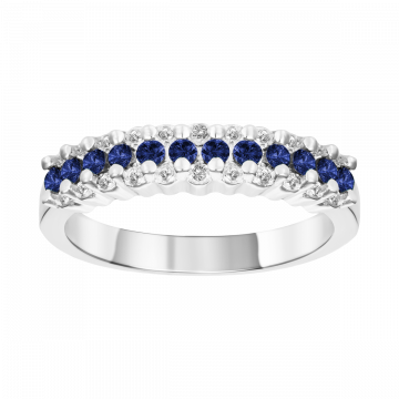 Anillo de zafiro y diamantes MANAGUA 